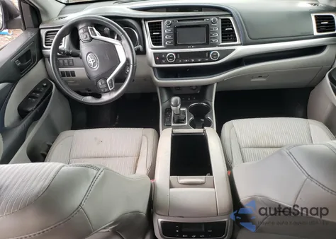 2015 Toyota Highlander Le из США, поврежденный, VIN 5TDBKRFH2FS200016